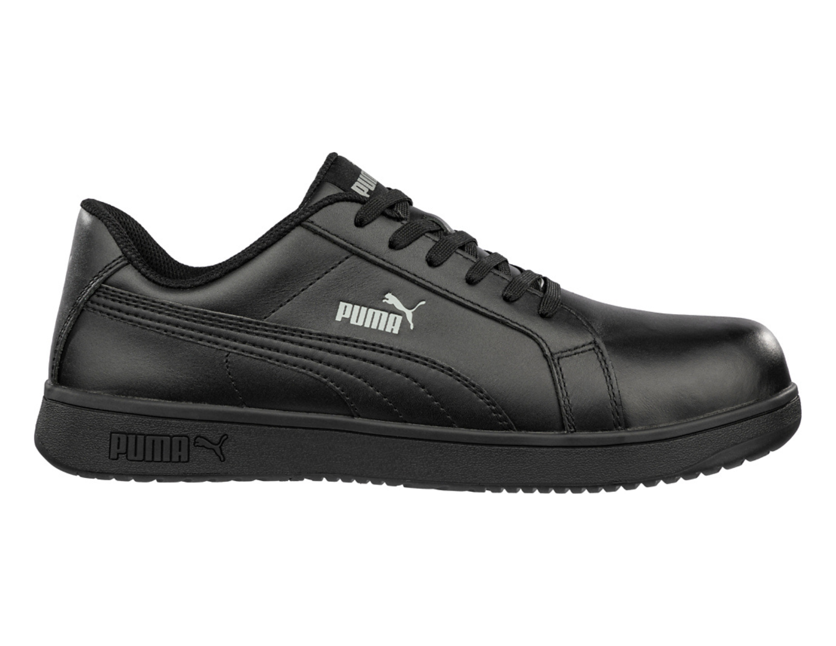 PUMA® MEN'S ICONIC SMOOTH BLACK LOW